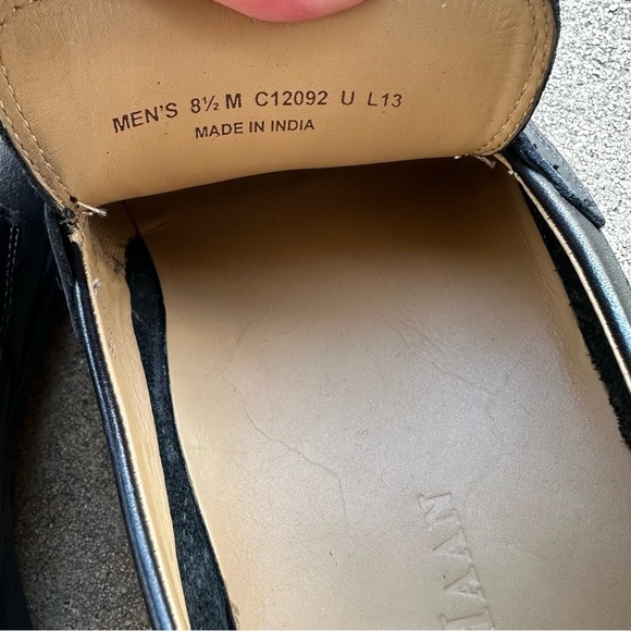 Cole Haan Penny Loafers Black Leather Men’s Size 8.5